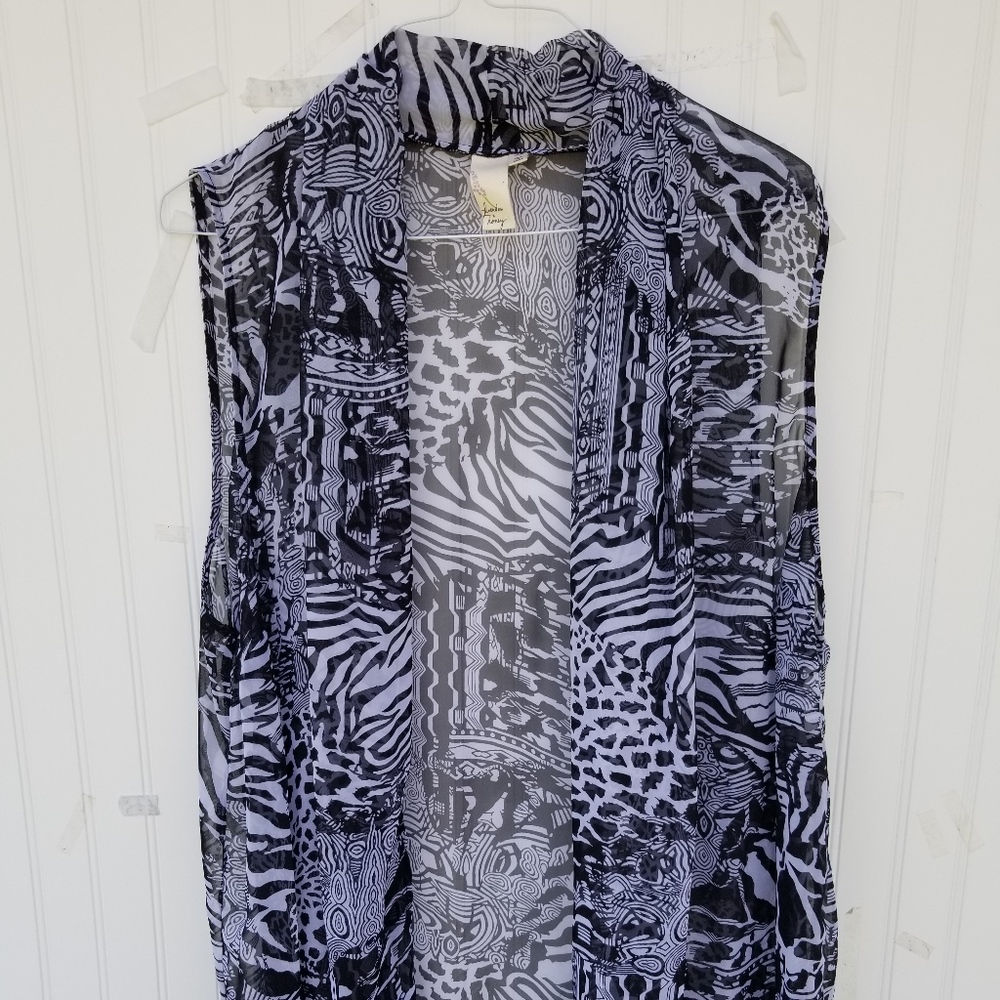 Lavendar & Honey 3X Sheer Vest